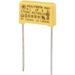 Odrušovací kondenzátor MKP-X2 TRU COMPONENTS MKP-X2 radiální, 0.1 µF, 275 V/AC,10 %, 15 mm, (d x š x v) 18 x 5 x 11 mm, 1 ks