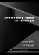 Key Engineering  Materials and Technologies