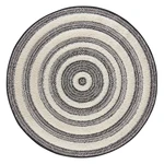 Sivo-biely koberec Mint Rugs Handira Circle, ⌀ 160 cm