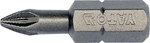 Bity 1/4" křížové PZ1 x 25mm 10ks YT-04702 YATO