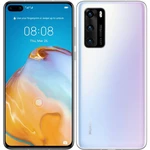 Mobilný telefón Huawei P40 (HMS) 5G (SP-P40128DSWOM) biely smartfón • 6,1" uhlopriečka • OLED displej • 2340 × 1080 px • obnovovacia frekvencia 60 Hz 