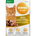 Kapsička IAMS cat delights chicken & turkey in gravy 85g