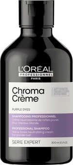 L´Oréal Professionnel Profesionální fialový šampon neutralizující žluté tóny Serie Expert Chroma Crème (Purple Dyes Shampoo) 300 ml