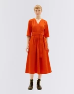 Thinking MU Pumpkin Angelica Dress L