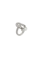 Ring - FURLA ARCH PEARL RING silver