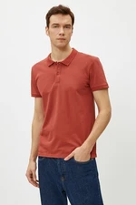 Koton Men&#039;s Polo Neck T-Shirt Basic Short Sleeve Cotton