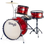 Stagg TIMJR3-16B Red Set Batteria Bambini