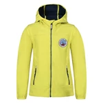 Kids softshell jacket ALPINE PRO OMANO sulphur spring