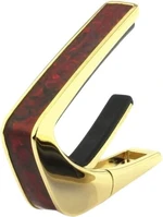 Thalia Shell Collection Crimson Paua-Gold Capodastre pour guitare accoustique