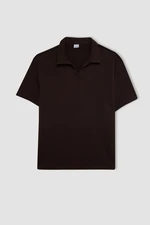 DEFACTO Relax Fit Short Sleeve Polo T-Shirt