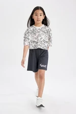 DEFACTO Girls&#39; Printed Shorts