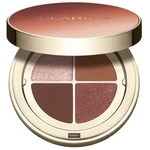 Clarins Ombre 4 Colour Eye Palette paletka očních stínů pro dlouhotrvající efekt odstín 03 - Flame Gradation 4,2 g