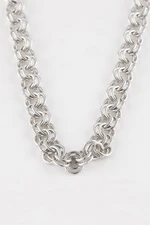 DEFACTO Women's Thick Chain Silver Necklace