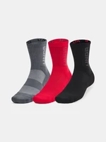 Under Armour Unisexové ponožky UA 3-Maker 3pk Mid-Crew - unisex