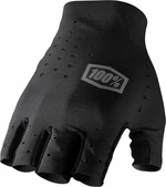 100% Sling Bike Short Finger Gloves Black S Kesztyű kerékpározáshoz