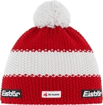 Eisbär Star Pompon SKA Beanie Red/White/Red UNI Mütze