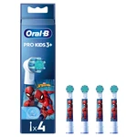 Oral-B EB 10-4 PRO Kids 3+ Spiderman náhradní hlavice 4 ks