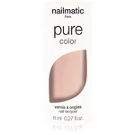 Nailmatic Pure Color lak na nehty ELSA-Beige Transparent / Sheer Beige 8 ml