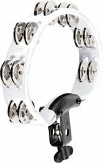 Meinl HTMT2WH Headliner Series Mountable ABS Blanco Pandereta con sistema de sujeción