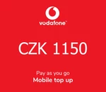 Vodafone 1150 CZK Mobile Top-up CZ