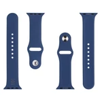 Silikonový řemínek Tactical 837 pro Apple Watch 1/2/3/4/5/6/7/8/9/SE 38/40/41mm, navy blue