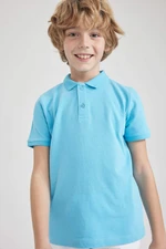 DEFACTO Boy April 23 Pique Short Sleeve Polo T-Shirt