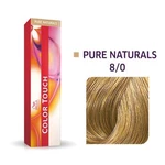 Wella Professionals Color Touch Pure Naturals profesjonalna demi- permanentna farba do włosów z wielowymiarowym efektem 8/0 60 ml