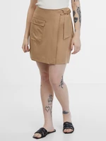 Women's brown wrap skirt ORSAY