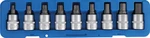 BGS technic Zástrčné hlavice Imbus a TORX 3/4", H14-H22 a T60-T100, sada 9 dílů - BGS 5189