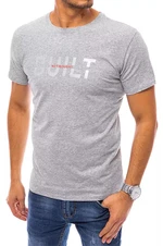 Light grey men's T-shirt Dstreet