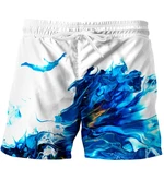 Pantaloncini da bagno da uomo Mr. GUGU & Miss GO PAINT POUR DIVER