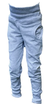 Girls' sweatpants MIA - gray melange