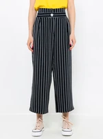 Gray-blue striped culottes CAMAIEU - Ladies