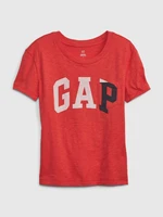 Children's T-shirt organic logo GAP - Girls