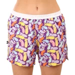 Purple women's patterned shorts Represent Gigi