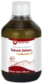 PHARMA ACTIV Tekuté železo Fe + Vitamín C 300 ml