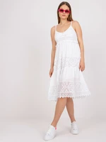 Abito midi da donna Fashionhunters Lace detailed