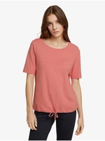 Pink Women T-Shirt Tom Tailor Denim - Women