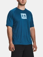 Under Armour T-Shirt UA Tech Prt Fill SS-BLU - Men