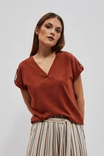 Moodo Women's T-Shirt - brown