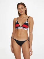 Red Blue Women's Patterned Swimwear Upper Tommy Hilfiger Underw - Women