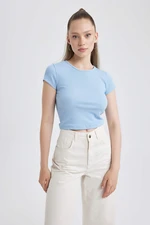 DEFACTO Slim Fit Camisole Short Sleeve T-Shirt