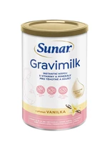 Sunar Gravimilk s příchutí vanilka 450 g