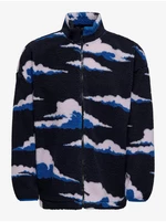 Dark Blue Men's Patterned Sweatshirt ONLY & SONS Remy - Men