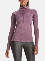 Under Armour T-Shirt Tech 1/2 Zipper - Twist-PPL - Women