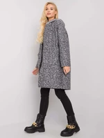 Cordelia grey coat with hood OCH BELLA