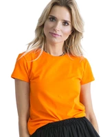 Fluo Orange Women's Peachy Cotton T-Shirt