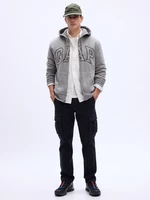 GAP Sweatshirt with sherpa logo - Men