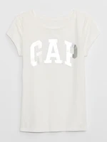 GAP Children's T-shirt with metallic logo - Girls