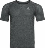 Odlo Essential Seamless Grey Melange XS Laufshirt mit Kurzarm